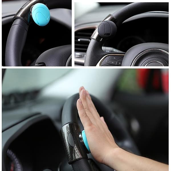 Rattspinnerknopp Power Handle Ball Booster Rattförstärkare Auto Spinner Knopp Ny A