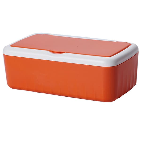 Desktop Tissue Box Holder Moderne Støvtæt Nem Brug Vådserviet Dispenser Holder A