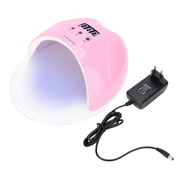 50W Kraftfull UV LED Nagellamp Snabb Torkning Automatisk Sensor Manikyrlampa 100-240V EU-kontakt