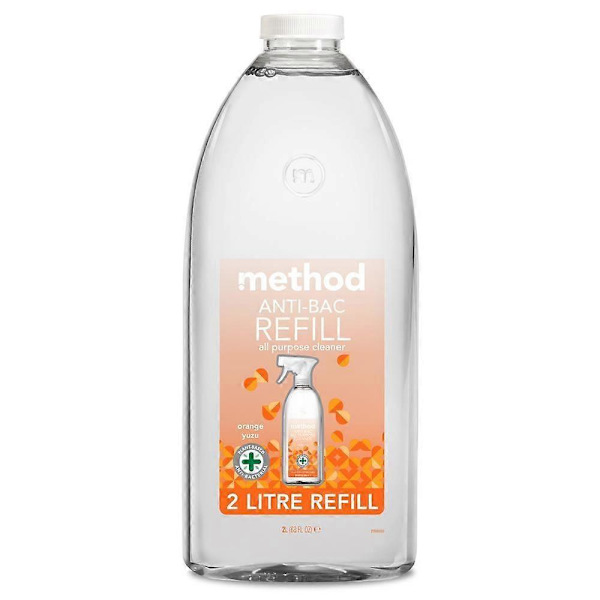 Method Antibac Orange Yuzu Refill 2L - 3-pack A