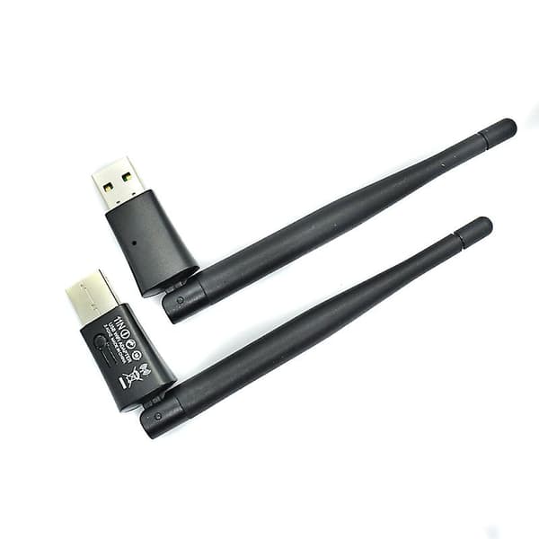 USB Wifi-adapter Trådløs mottaker senderantenne Nettverkskort for PC stasjonær datamaskin A