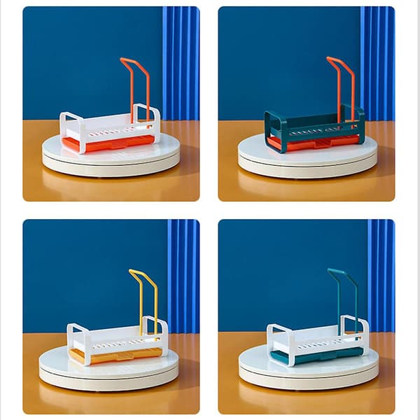 Diskbänk Svamphållare med Droppbricka Diskbänk Caddy Organizer A