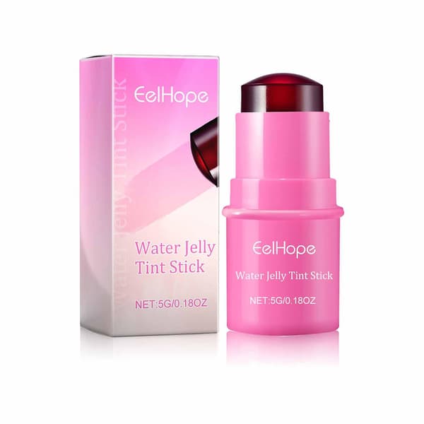1/4 STK Blush Lip Gloss Stick til kvinder Contouring Brightening Makeup Blush til ansigtsmakeup Gave til fødselsdag A