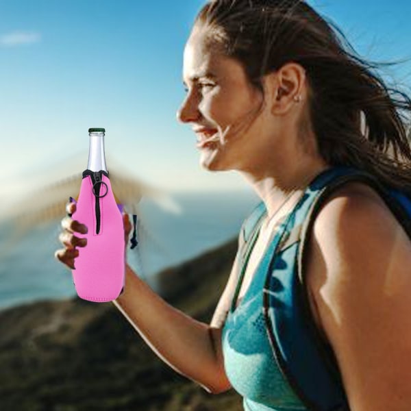 Kjølepose enkelt glidelås flaske beskyttelseshylse 330ml dykking