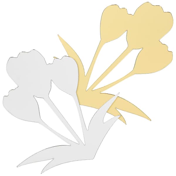 Tulpanblommor Väggdekaler för Rumsinredning Elegant Design 6-delars Set A