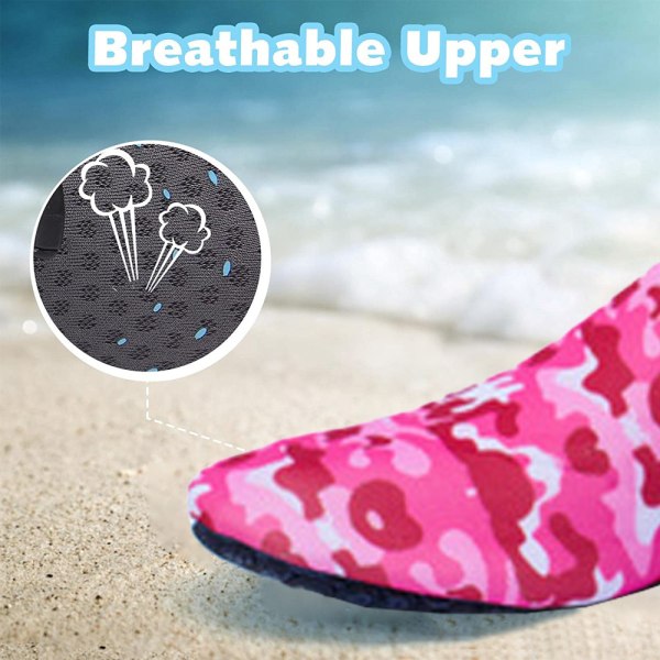 Vannsko til barn Barefoot Beach Pool Shoes Quick-Dry Yoga Socks
