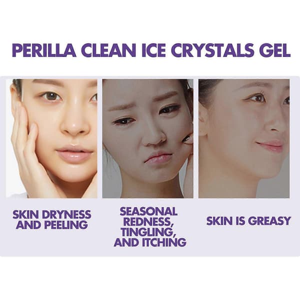 Perilla Rensende Iskrystal Gel - Renser og lysner huden A