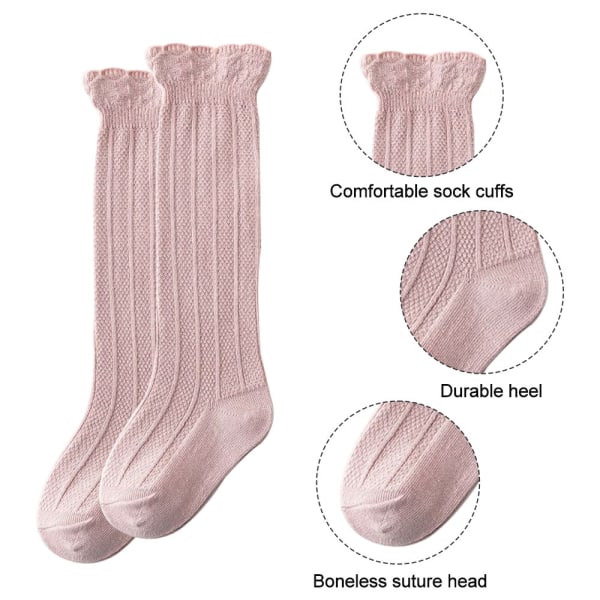 Forår og sommer baby medium tube sokker kvindelige baby sokker verti