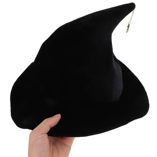 Troldmandsvedhæng til fest Halloween heksehat Cosplay tilbehør A