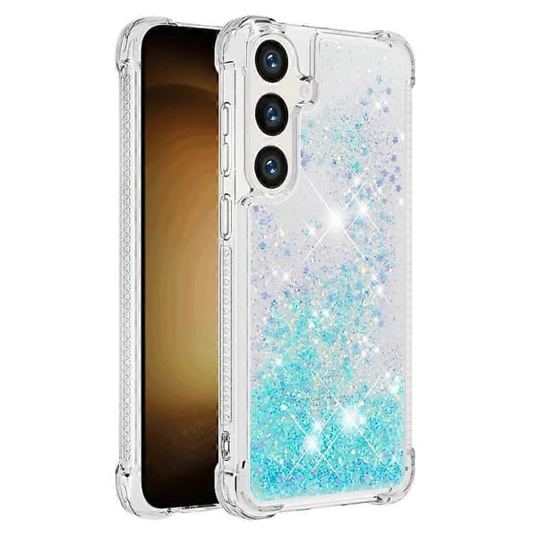 For Samsung Galaxy S24 FE TPU-deksel Glitter Quicksand Støtsikkert telefonbakdeksel A