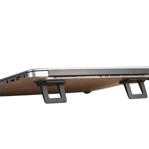Selvklebende Mini Bærbar Laptopstativ, Usynlig Datamaskinholder, Sammenleggbart Ergonomisk Bordstativ