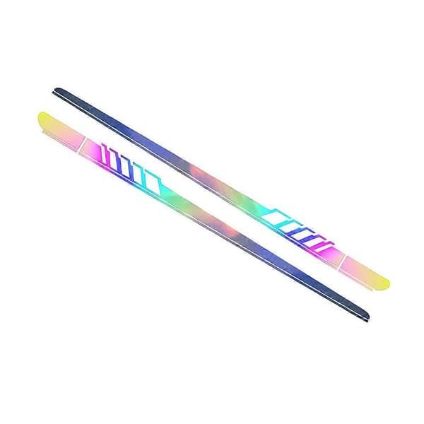 Bilkarosseri Dør Side Decal PVC Materiale Strimmel Form 2 Stk A