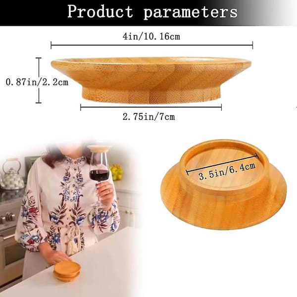 Vinglass Charcuterie Board Topper Multifunksjonell Kopptoppdekor for Forretter A