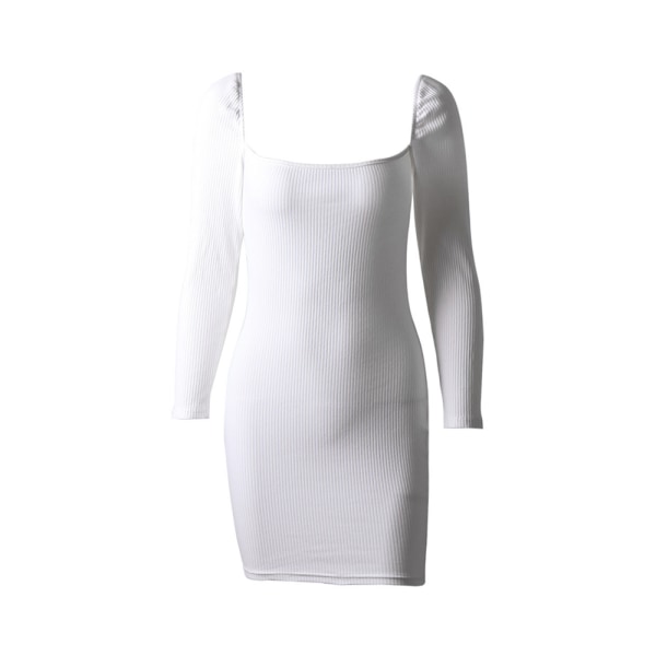 Kvinners Sexy Langærmet Bodycon Elegant Minikjole