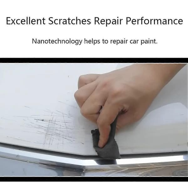 4x Nano Sparkle Klud Bil Ridser Reparation Rustfjernelse Bilmaling Polering Bilrenser Sparkle Magic Klud Fjern Ridsefjerner A