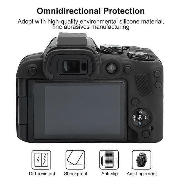 Canon EOS R10 -pehmeä silikonisuojakotelo