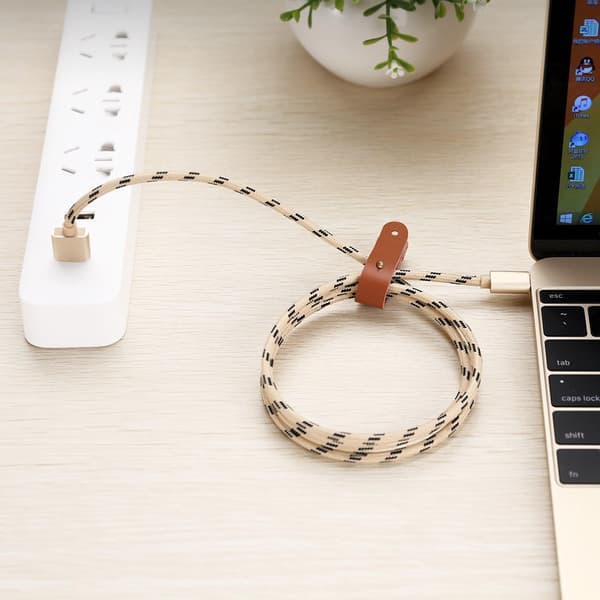 3-pak kabel til iPhone, 2m nylonflettet iPhone-opladerkabel med kraftig aluminiumsstik