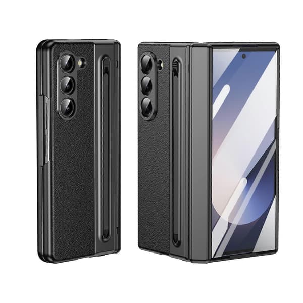 Integrert PC + PU-telefondeksel med penn / penneboks
