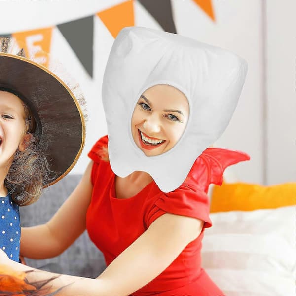 Nyhet Tannhatt Fest Hodeplagg for Dekor Kreativ Halloween A