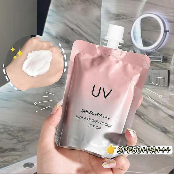 SPF50+PA+++ Solskydd Uppfriskande Vattentät Svettresistent Concealer, UV-skydd A