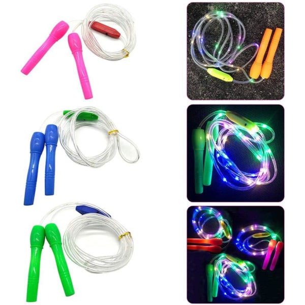 Fitness Luminous för barn slumpmässig färg Kid Jump Rope Led