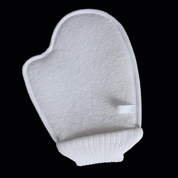 Loofah duschbadhandskar exfolierande kroppsskrubbare hem hotell badrum toalett A