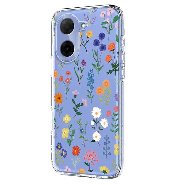 Blommönster Målat TPU-telefonfodral för Redmi A5 4G 173,3 mm