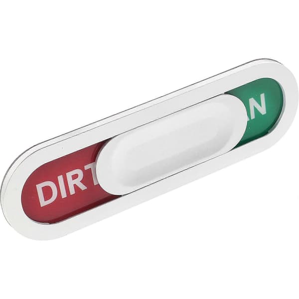 Diskmaskin Ren Magnet Smutsig Ren Skylt Diskmaskin Magnetisk Skylt Diskmaskinstillbehör A