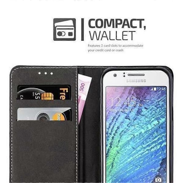 Samsung Galaxy J1 2015 Skyddsfodral - Tvåfärgskombination A