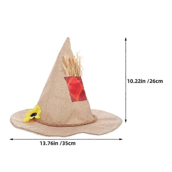 Halloween-variksenpelätinnoitahattu Halloween-cosplay-hattu 2 kpl asusteisiin A
