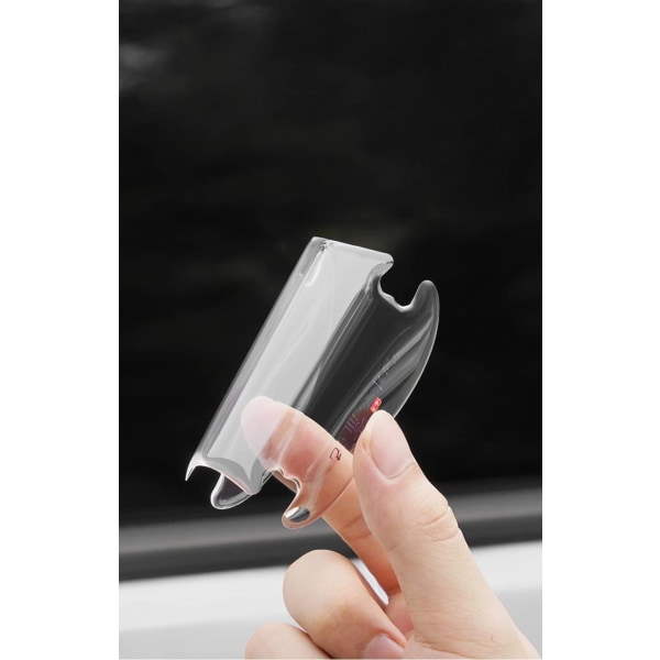 8 STK Transparent kompatibel bildørhåndtag ridser beskyttende