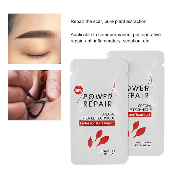 Tatueringar Eftervårdssalvor Semi Permanent Makeup Eftervårdskräm för Kroppskonst A