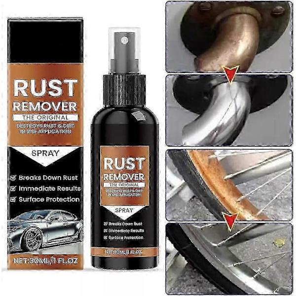 Rust- og ripefjerner spray for metallbiler A