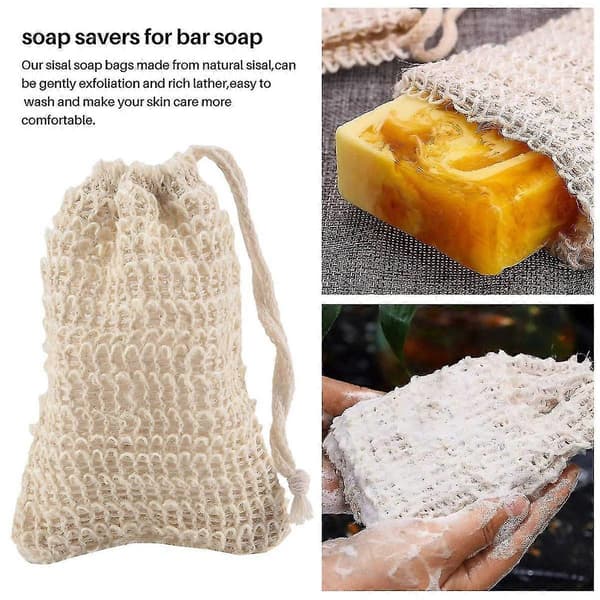For 50 dusjbad sisal såpeposer A