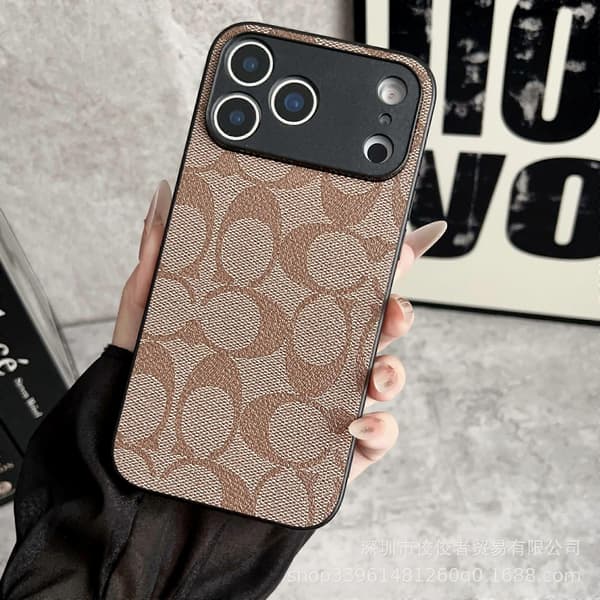 iPhone 17 Pro Max 17 Air 17 Pro - logotypdesignmönster Stötsäkert telefonfodral (iPhone 17 Pro Max, J)