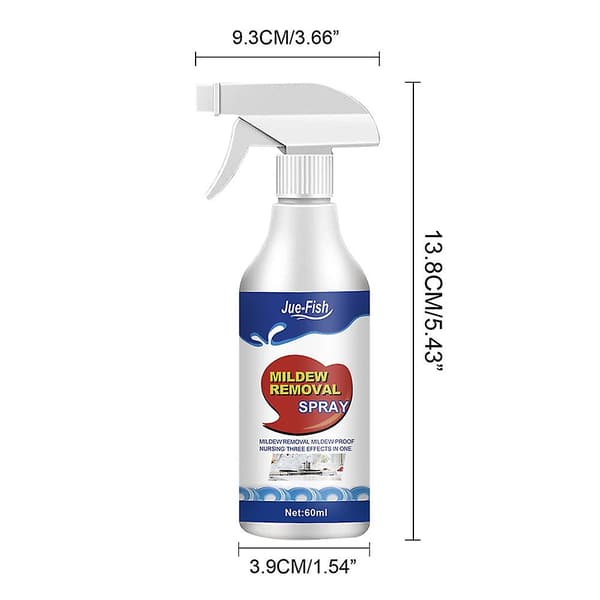 60 ml baderomsformfjerner dyp mild formfjerner for bad A