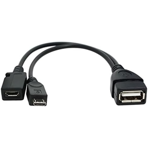 USB-portadapter, OTG-kabel og strøm HOST-drevet nettbrett-PC
