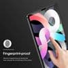 2-pack skyddsfilmer för iPad Pro 12,9 tum 2022/2021/2020/2018 (6:e / 5:e / 4:e / 3:e generationen), 9H hårdhet glasskyddsfilm