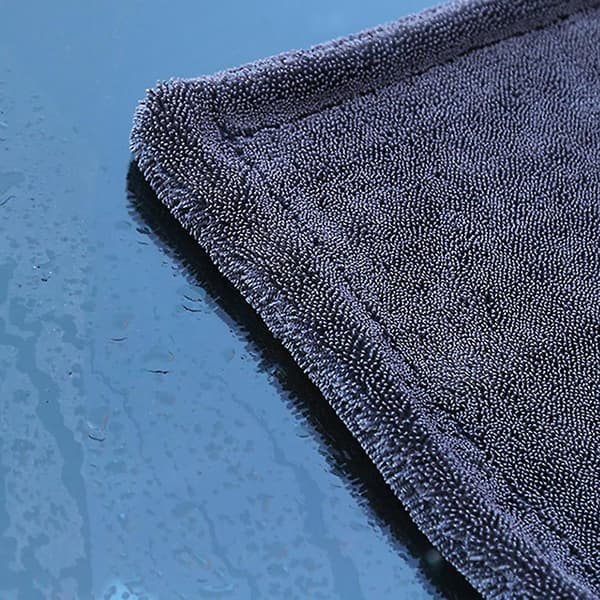 Enkel mikrofiberklud Superabsorberende bilrengøringshåndklæde til glas A