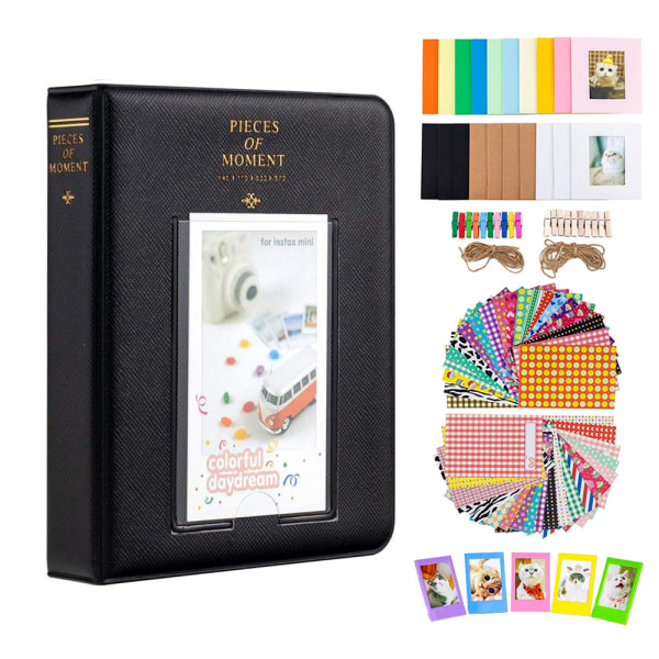 2x3 Inch Photo Paper Film Album Set for Mini Camera, Instant