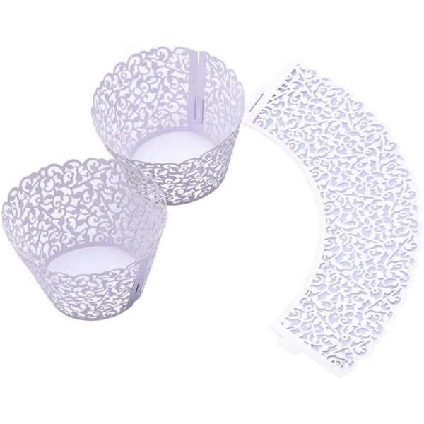 Cupcake Wrappers 40stk/pakke Cremefarvede Blonde Cupcake Liners