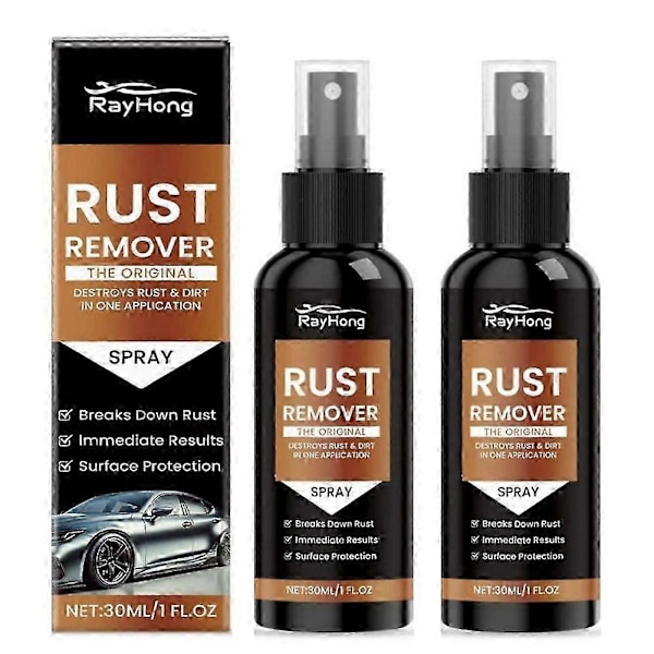 Nexa Rustfjerner Spray, Nexa Billakkfjerner, Rustfjerner for Metall (2 stk) A