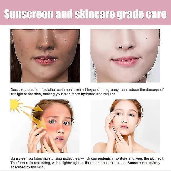 Solcreme UV-isolation SPF+ 60g Solcreme Blegning til Ansigtscreme A