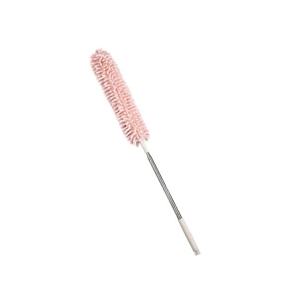 2,5 m infällbar dammvippa, askdammvippa, förlängd fiber takdammvippa (rosa) A