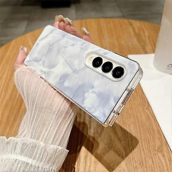 Kompatibel med Samsung Galaxy Z Fold3 5G mobildeksel støtsikkert hardt PC Rococo-stil deksel A