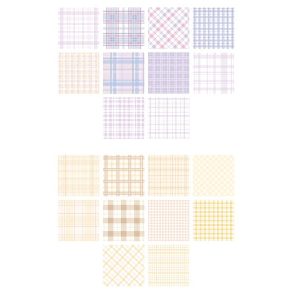 400 ark liten elegant notisblokk Washi-papir tynt origami-papir