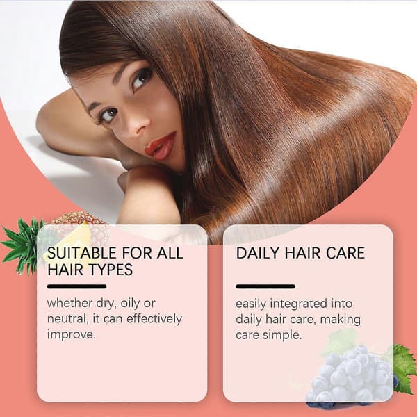 Keratin Hårvårdsspray, Återfuktar, Vårdar, Ger Volym Och Mjukgör Hårvårdsspray A