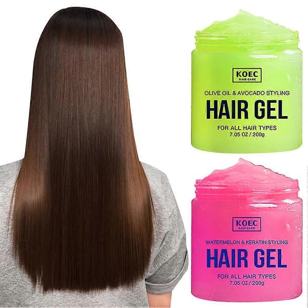 Styling Gel Langvarig Volumen Spray til Kvinder Mænd A