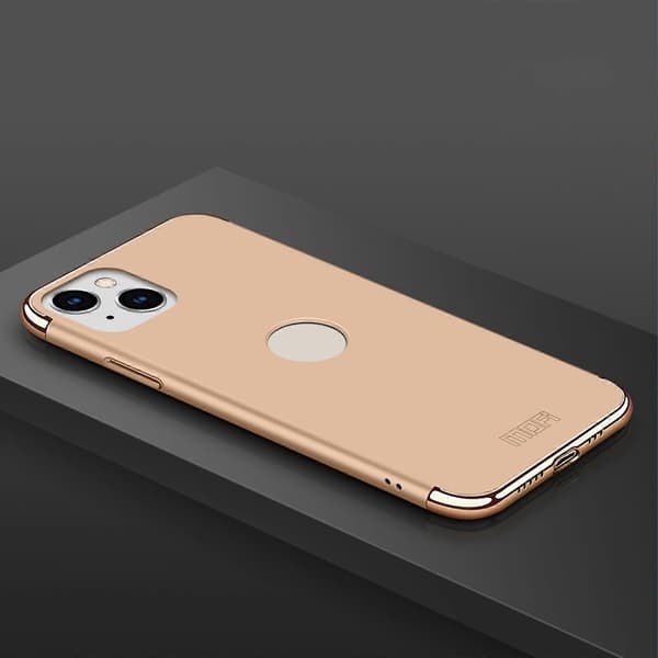 MOFI Guard Series Galvanisering Bakdeksel til iPhone 14 Plus, Avtakbart 3-i-1 Hardt PC-telefondeksel A