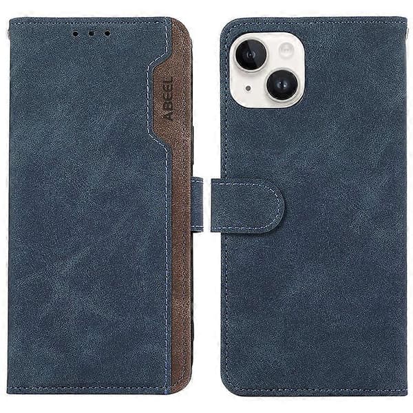 ABEEL Kompatibel med iPhone 15 Plus telefoncover Farvematchende RFID-kortpladser etui A